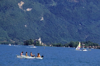 France, Haute-Savoie (74), Lac d'Annecy