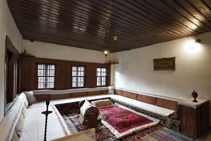 Bosnia and Herzegovina, Sarajevo, Svrzo (Svrzina) House from the 18th century, bedroom of the couple