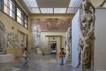 France, Paris, the museum of the sculptor Antoine Bourdelle, plaster hall