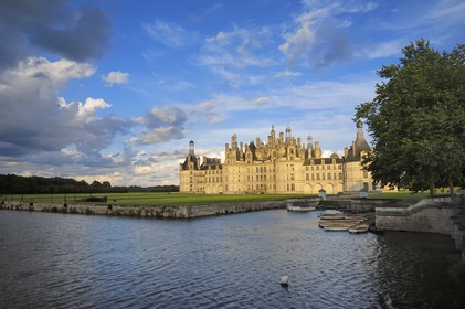 France, Loir et Cher, Loire Valley listed as World Heritage by UNESCO, Chateau de Chambord