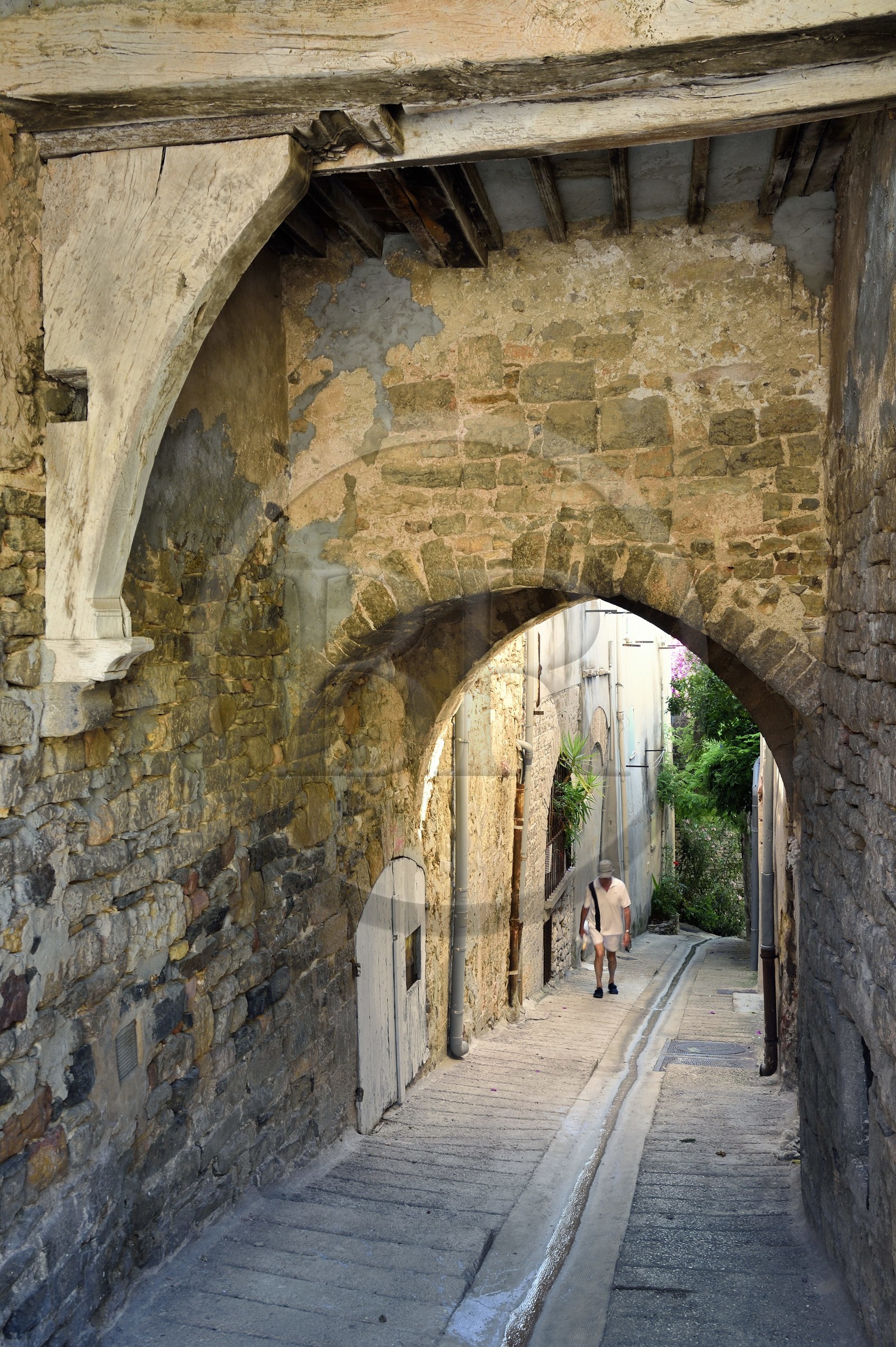 France, Var (83), Hyères, le cubert du XVème siècle passage Jules Romains