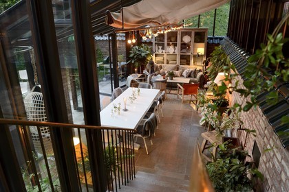 Suède, Stockholm, Hotel Ett Hem, l'orangerie