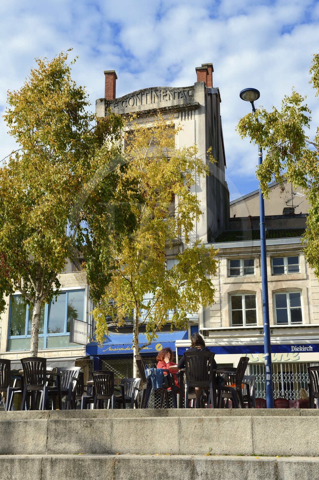 France, Meuse (55), Verdun, le quai de Londres