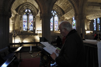 Royaume-Uni, Ecosse, Midlothian, Roslin, la Chapelle Rosslyn