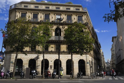 France, Paris (75), la Maison Dorée sur le boulevard des Italiens