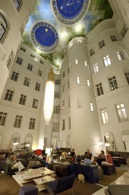 Sweden, Stockholm, hotel Nobis, robbers held here four employees of the Kreditbanken hostage for six days in 1973, an ordeal that gave rise to the term Stockholm syndrome