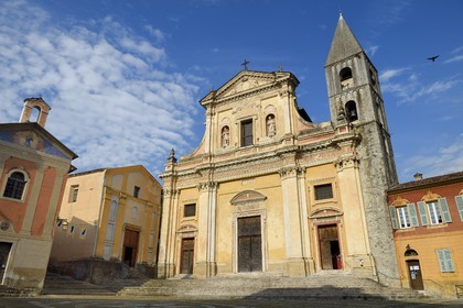 France, Alpes-Maritimes, Bevera Valley, Sospel, place Saint Michel, St. Michael Cathedral