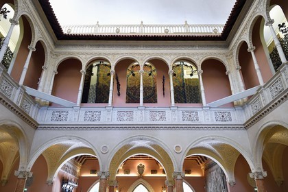 France, Alpes Maritimes, Saint Jean Cap Ferrat, Ephrussi de Rothschild villa and garden