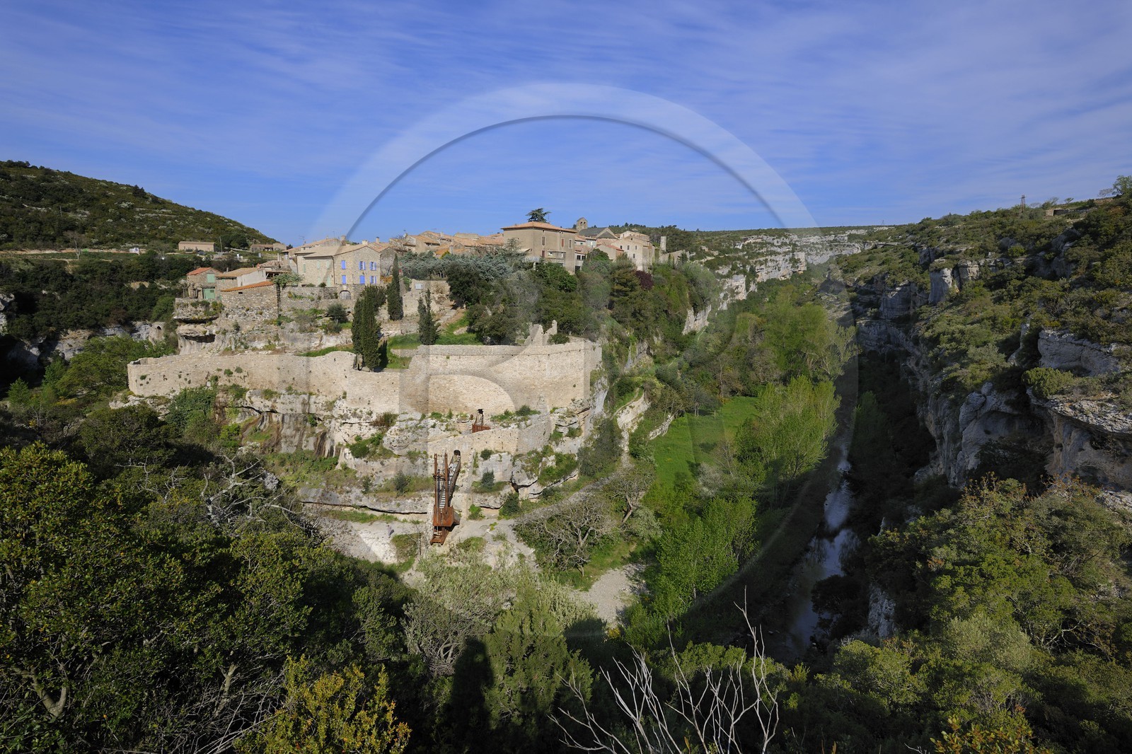 France, Hérault (34), Pays Cathare, Minerve, labellisé Les Plus Beaux Villages de France