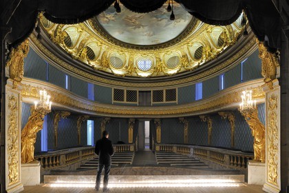 France, Yvelines (78), château de Versailles, classé Patrimoine Mondial de l'UNESCO, le domaine de Marie-Antoinette, le Théâtre de la Reine