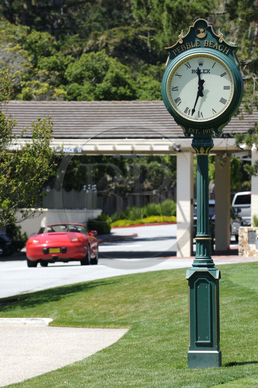 Etats-Unis, Californie, 17 mile drive, golf de Peeble Beach