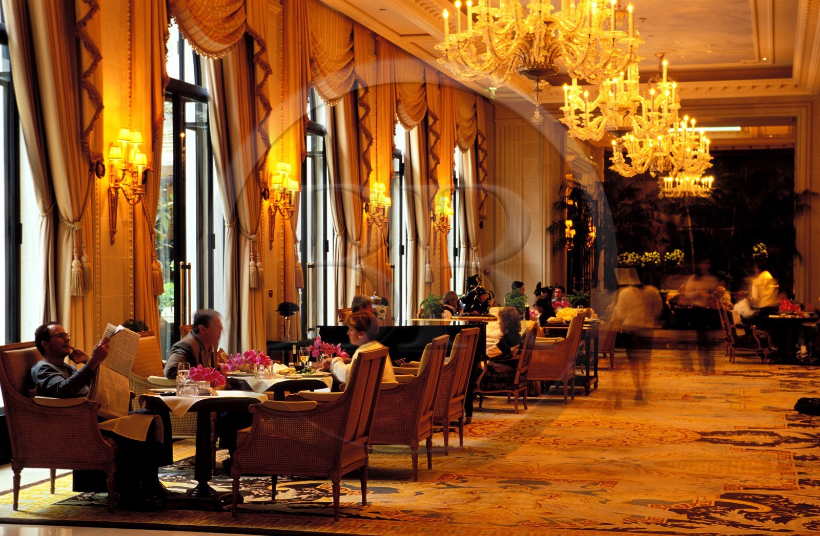 France, Paris, inside the George V Hotel