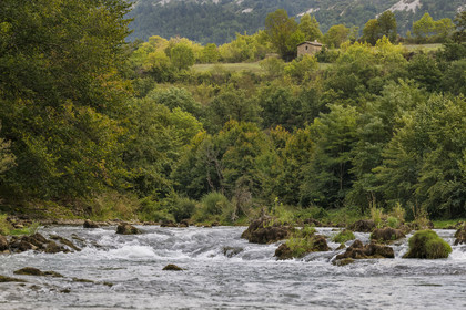 France, Aveyron, Grands Causses regional natural park, Millau, banks of the Tarn river