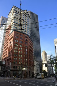 Etats-Unis, Californie, San Francisco, Market street dans le quartier du financial district