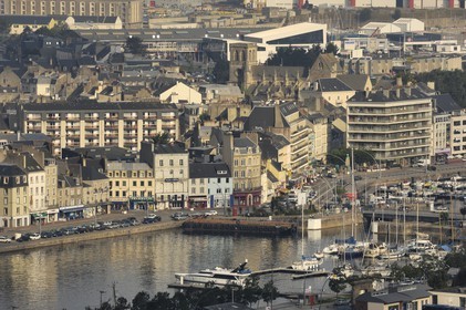 France, Manche, Cherbourg, the port