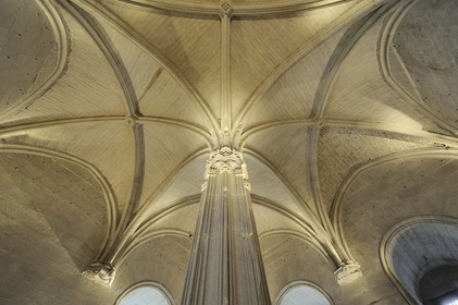France, Val de Marne, Vincennes, Chateau de Vincennes, the dungeon, council room at the first floor
