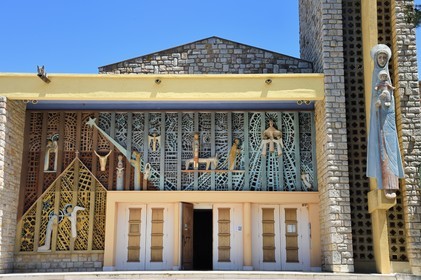 France, Var, Hyeres, Chapel of Our Lady of Consolation (Notre-Dame-de-Consolation) in the district of Costebelle