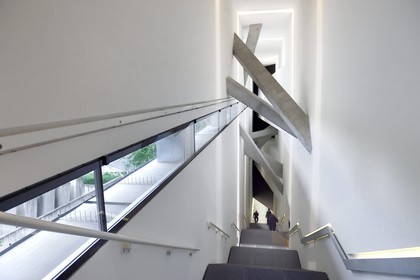 Allemagne, Berlin, quartier de Kreuzberg, Judisches Museum (musée Juif) de l'architecte Daniel Libeskind