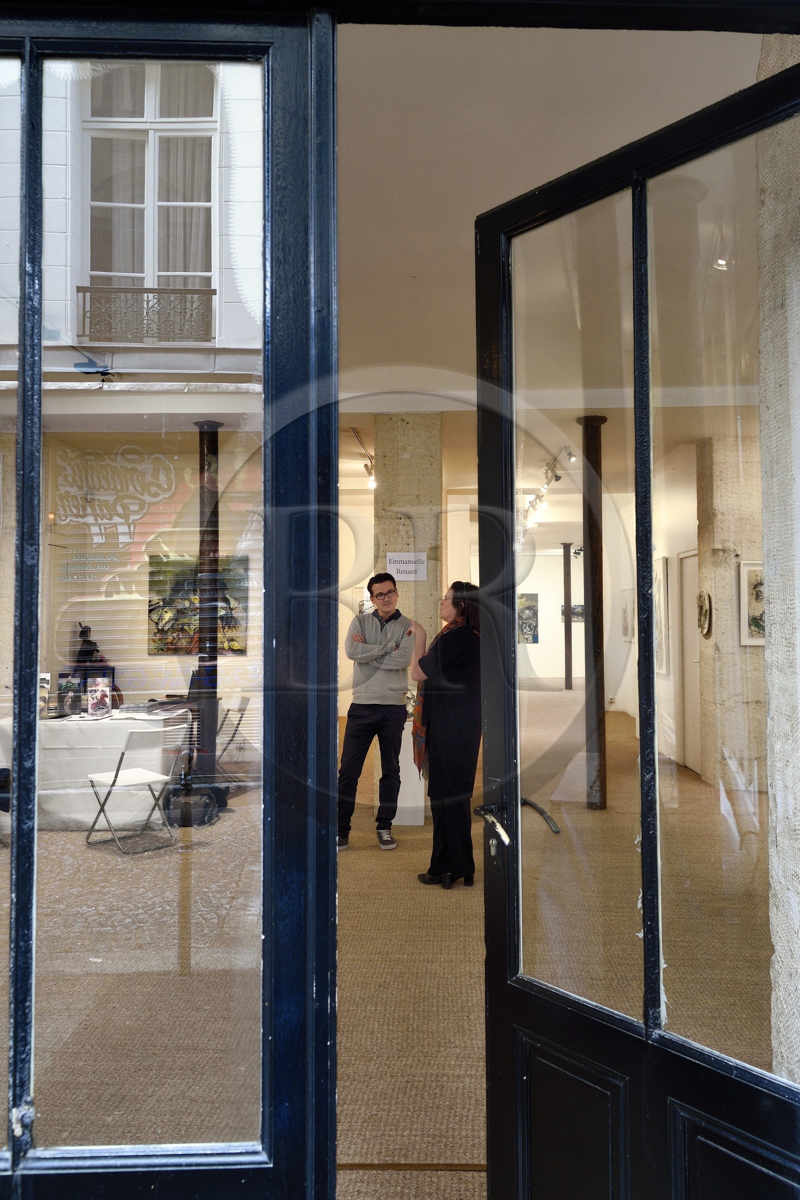 France, Paris, Galerie Schwab Beaubourg, galerie d'Art contemporain