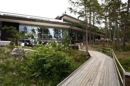 Sweden, Stockholm archipelago, Gustavsberg, the art hall Artipelag