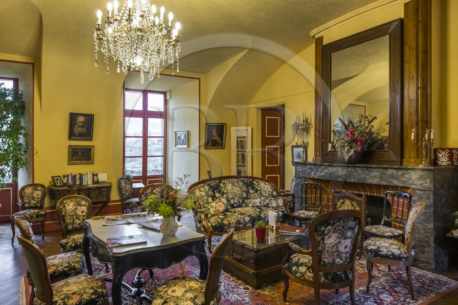 France, Aveyron (12), Millau, Hotel du Chateau de Creissels