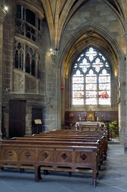 France, Allier (03), ancienne province du Bourbonnais, Moulins, cathédrale Notre-Dame-de-l'Annonciation