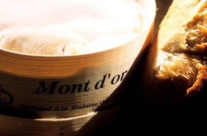 France, Jura, famous Mont d'Or cheese