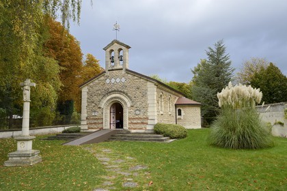 France, Marne, Reims, the Chapel of Our Lady of Peace or Foujita chapel
