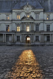 France, Loir-et-Cher (41), vallée de la Loire classée au Patrimoine Mondial de l'UNESCO, château de Blois, l'aile Mansart Gaston d'Orléans