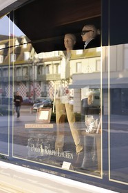 France, Calvados, Pays d'Auge, Deauville, luxury shop