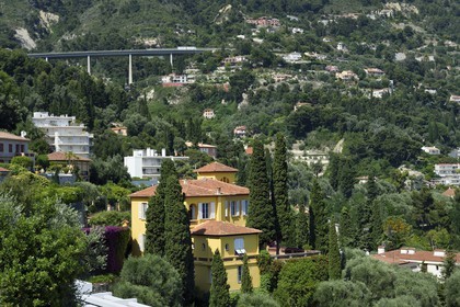 France, Alpes-Maritimes (06), Menton, quartier de Garavan, villa Regard sur Saint-Antoine
