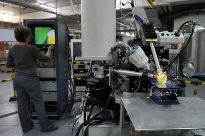 France, Paris (75), Laboratoire du Centre de recherche et de restauration des musées de France (C2RMF), AGLAE l'unique accélérateur de particules dédié au patrimoine