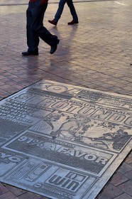 Espagne, Andalousie, Malaga, plaza de la Constitucion