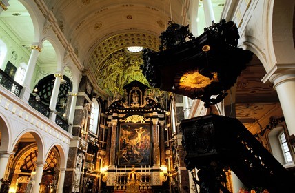 Belgium, Flanders, Antwerp (Antwerpen), St Charles de Borromee Jesuits church