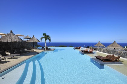 France, île de la Réunion, côte sud, Grande-Anse, hôtel Palm