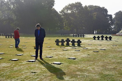 France, Calvados, La Cambe, German military cemetery of the second world war