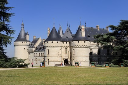 France, Loir et Cher, Loire Valley, listed as World Heritage by UNESCO, Chaumont sur Loire, the castle