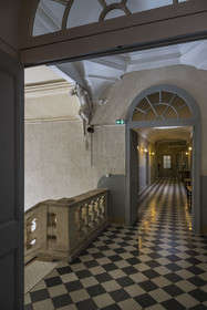 France, Bouches-du-Rhône (13), Parc Naturel Régional des Alpilles, Saint-Rémy-de-Provence, monastère Saint-Paul-de-Mausole, l'asile psychiatrique historique la Maison de santé Saint-Paul où Van Gogh fût interné en 1889-1890