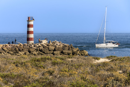 Portugal, Algarve, Ria Formosa Natural Park, Faro, Island of Barreta or Deserta (Ilha da Barretta or Deserta)