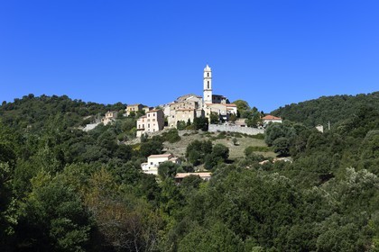 France, Haute-Corse (2B), village perché de Soveria
