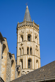 France, Aveyron (12), Millau, église Notre-Dame de l'Espinasse du XIIème siècle