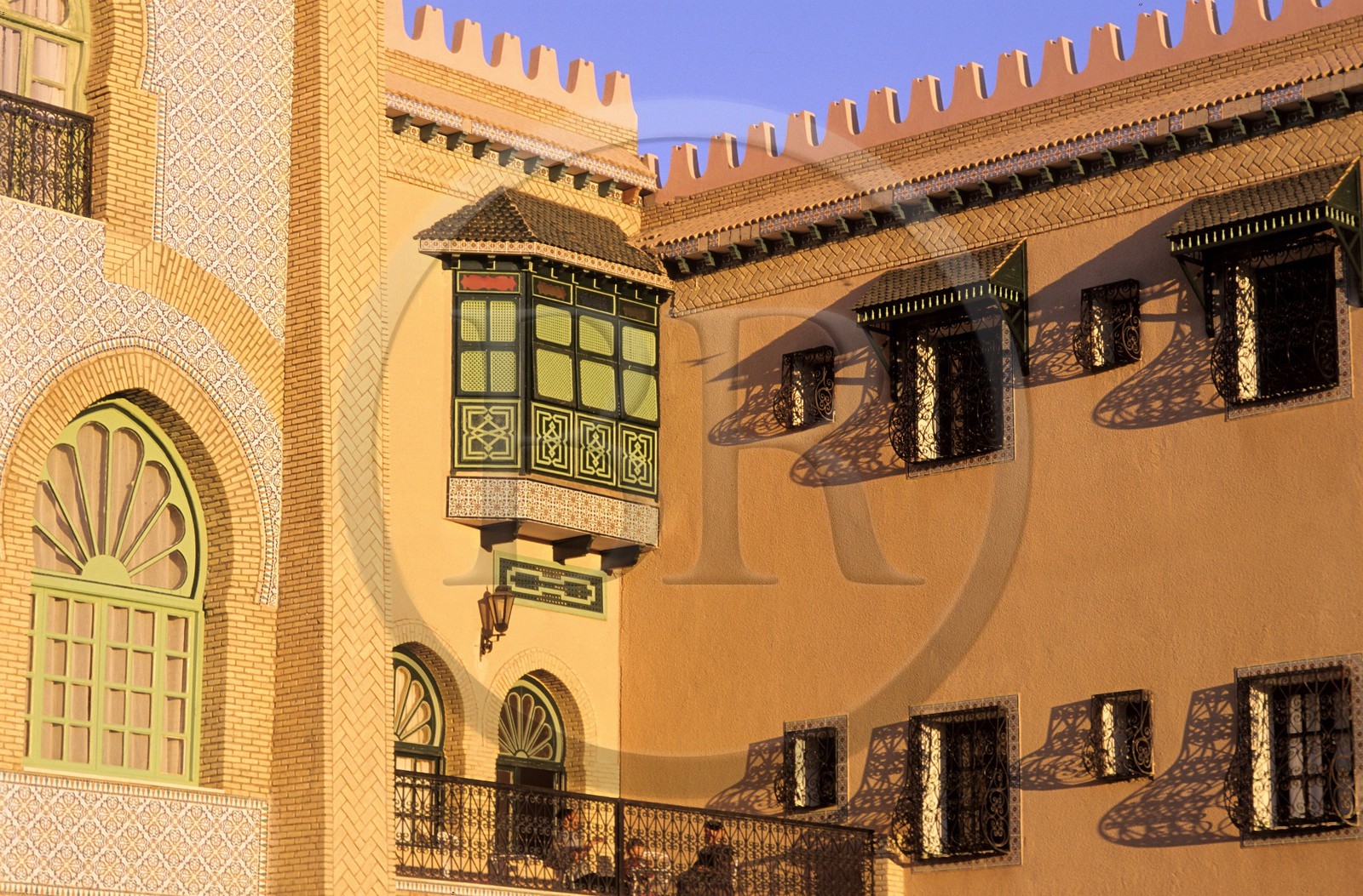 Tunisie, sud tunisien, Tozeur, hôtel Dar Cheraït, palace 5 étoiles