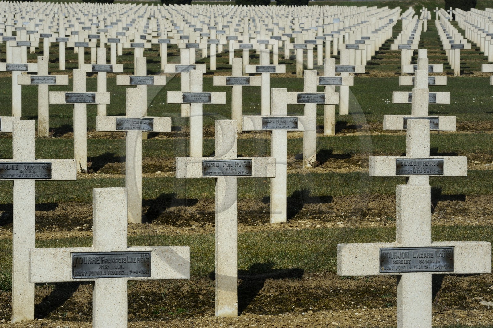 France, Meuse (55), Douaumont, bataille de Verdun, ossuaire de Douaumont, nécropole nationale