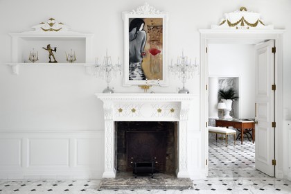 France, Alpes-Maritimes, Cannes, the villa Alabama then Cornelia now the villa White House, built by the architect Charles Baron in 1872