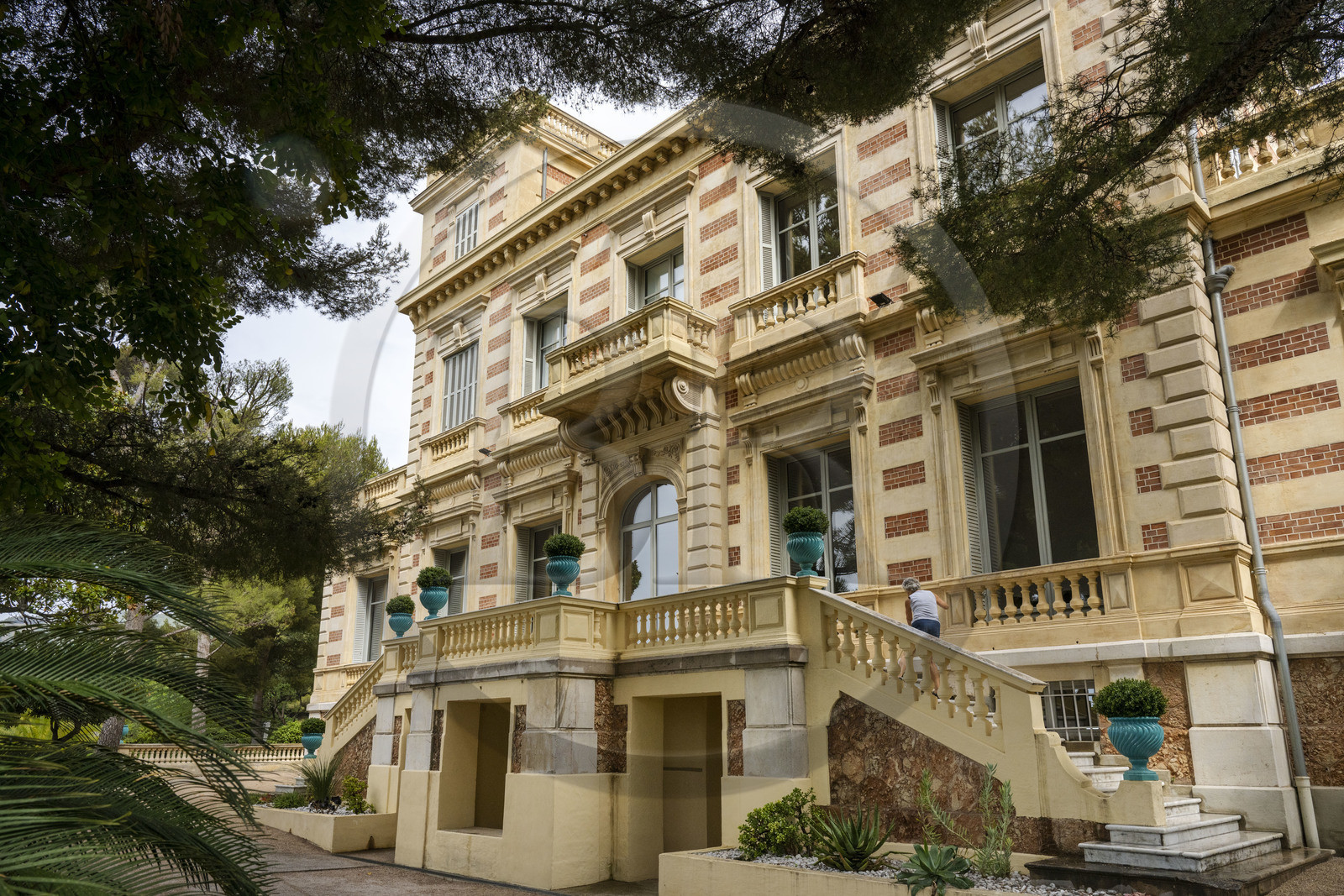 France, Alpes-Maritimes (06), Cap d'Ail, le Chateau des Terrasses