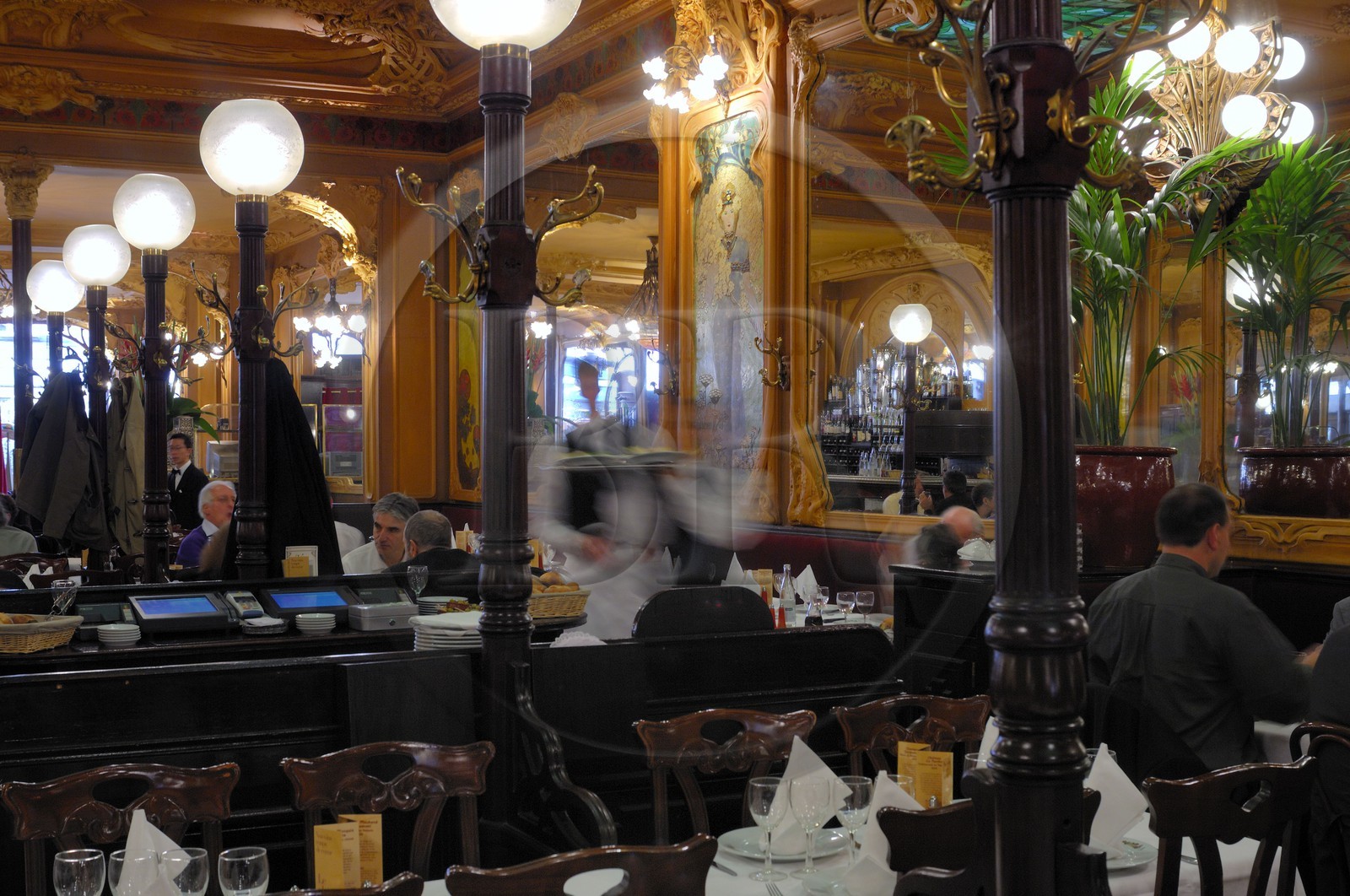 France, Paris (75), restaurant art deco Chez Julien