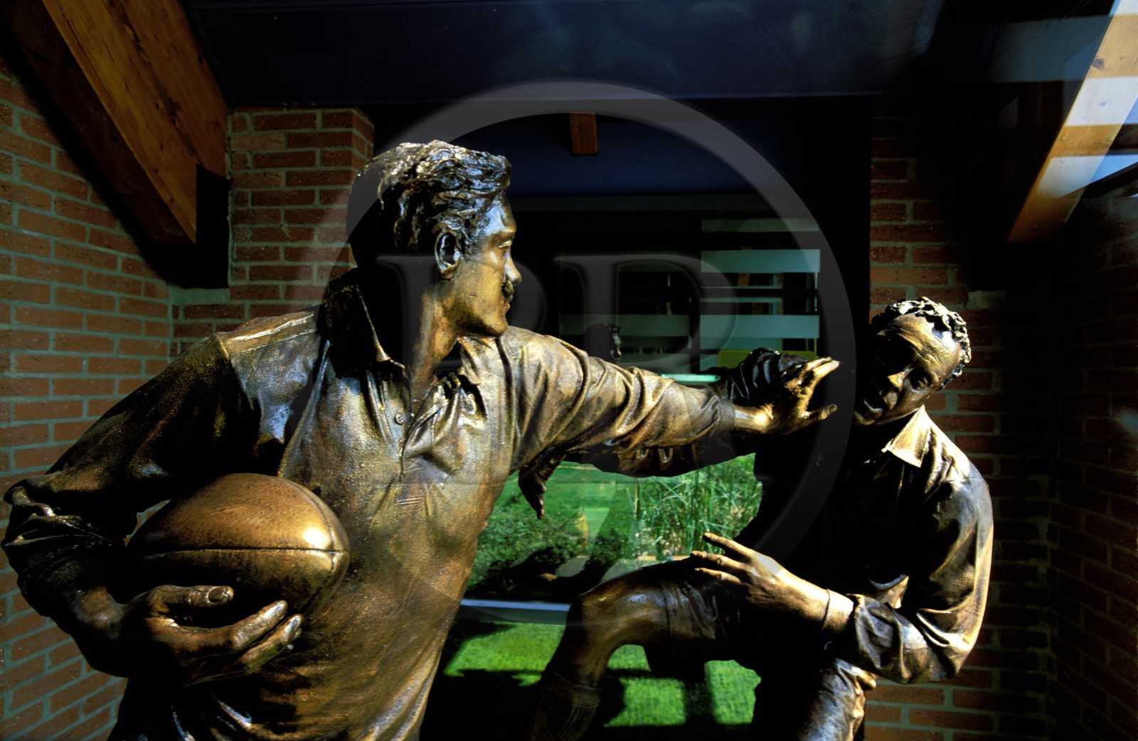 France, Haute Garonne, Avignonet Lauragais, the ovalie rugby museum