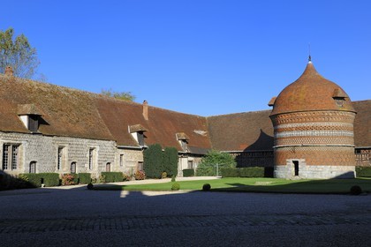 France, Seine-Maritime (76), Varengeville-sur-Mer, le colombier du  Manoir d' Ango