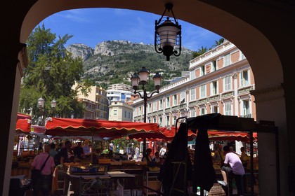 Principality of Monaco, Monaco, place d'Armes, Condamine Market