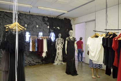 South Africa, Gauteng Province, Johannesburg, Maboneng district, Arts on Main, multi-discipline arts centre in a renovated warehouse that was originally built in 1911, mixing art galleries, bookstores, restaurants and trendy shops